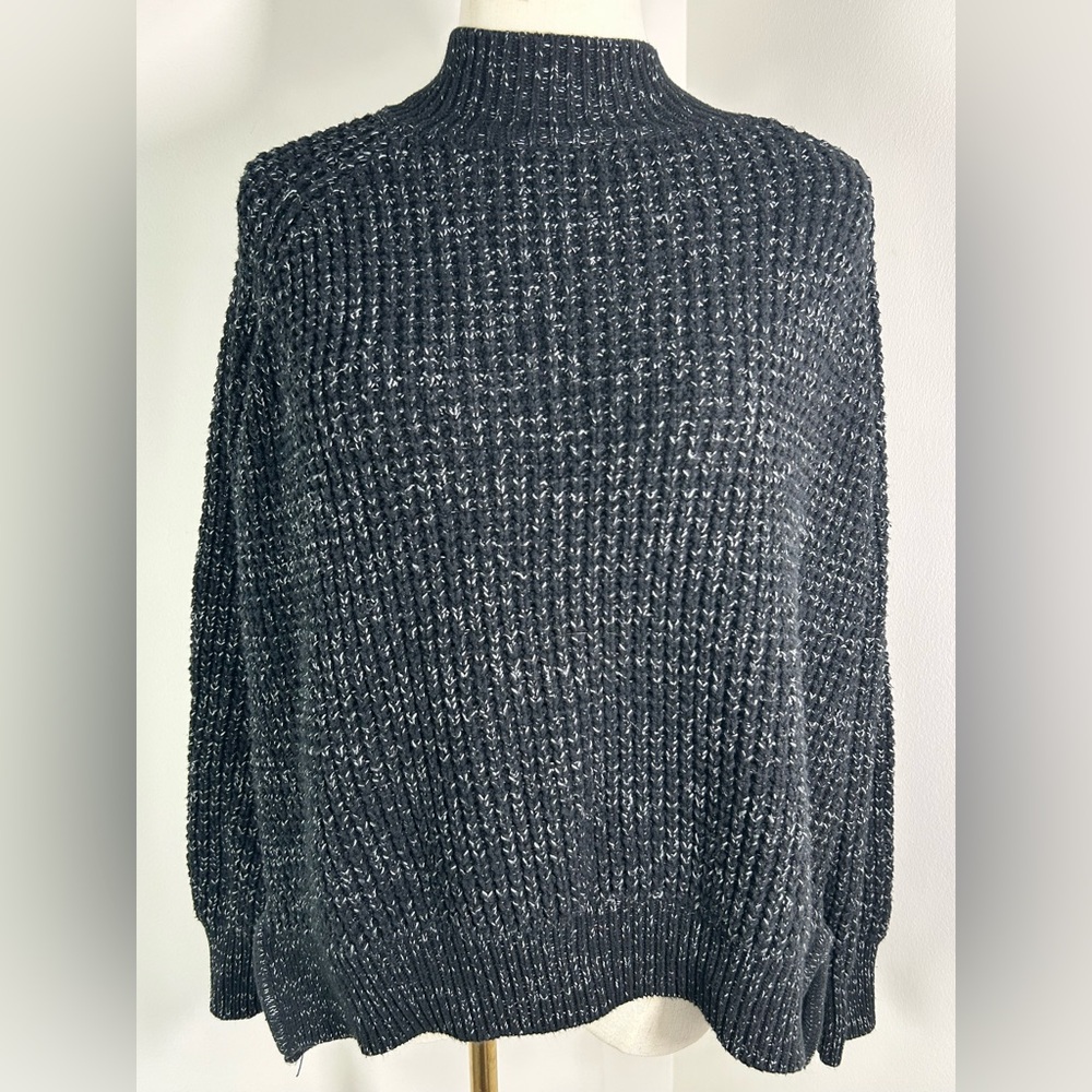 ROOTS Knit Mock Neck Sweater